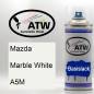 Preview: Mazda, Marble White, A5M: 400ml Sprühdose, von ATW Autoteile West.
